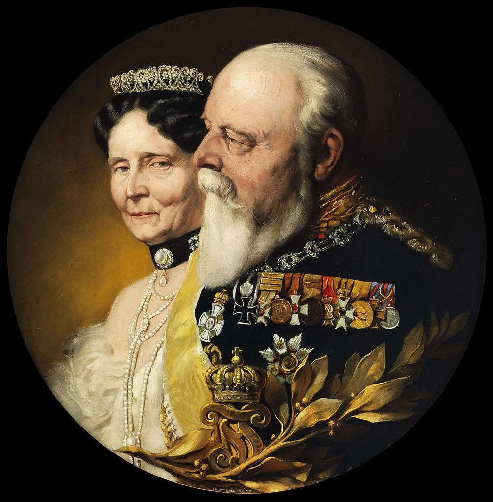 Doppio ritratto di Federico I e Luisa di Baden - Badisches Landesmuseum Karlsruhe
